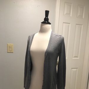 Grey Button Down Cardigan